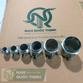 Đầu Nối Ống Luồn Dây Điện Thép EMT Vào Box 