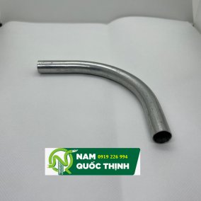 Co Cong Trơn EMT 90 Độ 1/2 Inch Nối Ống Thép Mạ Kẽm Không Ren Luồn Điện