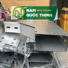 Máng Cáp Mạ Kẽm 100x50x0.8 MM 