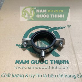 CÙM TREO ỐNG RON CAO SU INOX 304 D60 VỚI TY REN