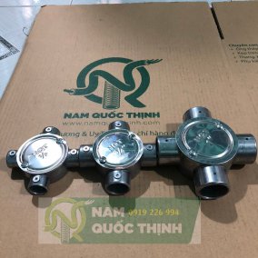 Hộp Nối 4 Ngã Ống Luồn Dây Điện Thép IMC 