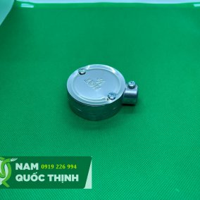 Hộp Nối Dây Loại Tròn 1 Ngã Trơn EMT Có Nắp 1/2 Inch