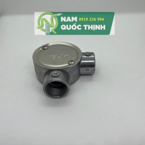 Hộp Nối Dây Loại Tròn 2 Ngã Vuông Ren IMC 3/4 Inch 