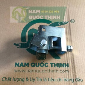 KẸP XÀ GỒ TREO TY REN MẠ KẼM MÀU TRẮNG 